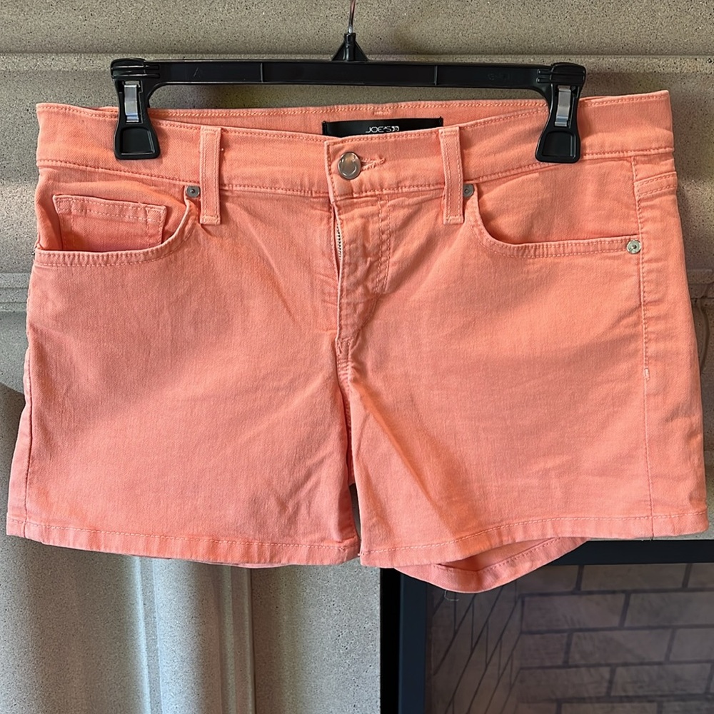 Joes Jeans Women's Orange-Pink Shorts, Size 27